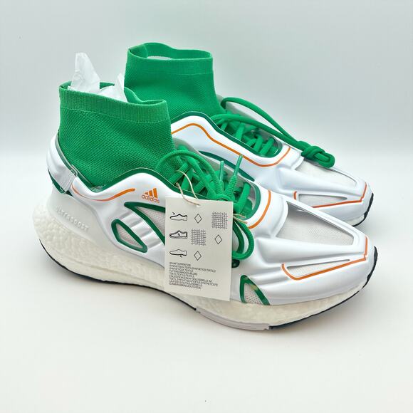 Adidas Stella McCartney Womens Ultraboost 22 Elevated Sneaker Size 9.5 Green NIB - Picture 6 of 13
